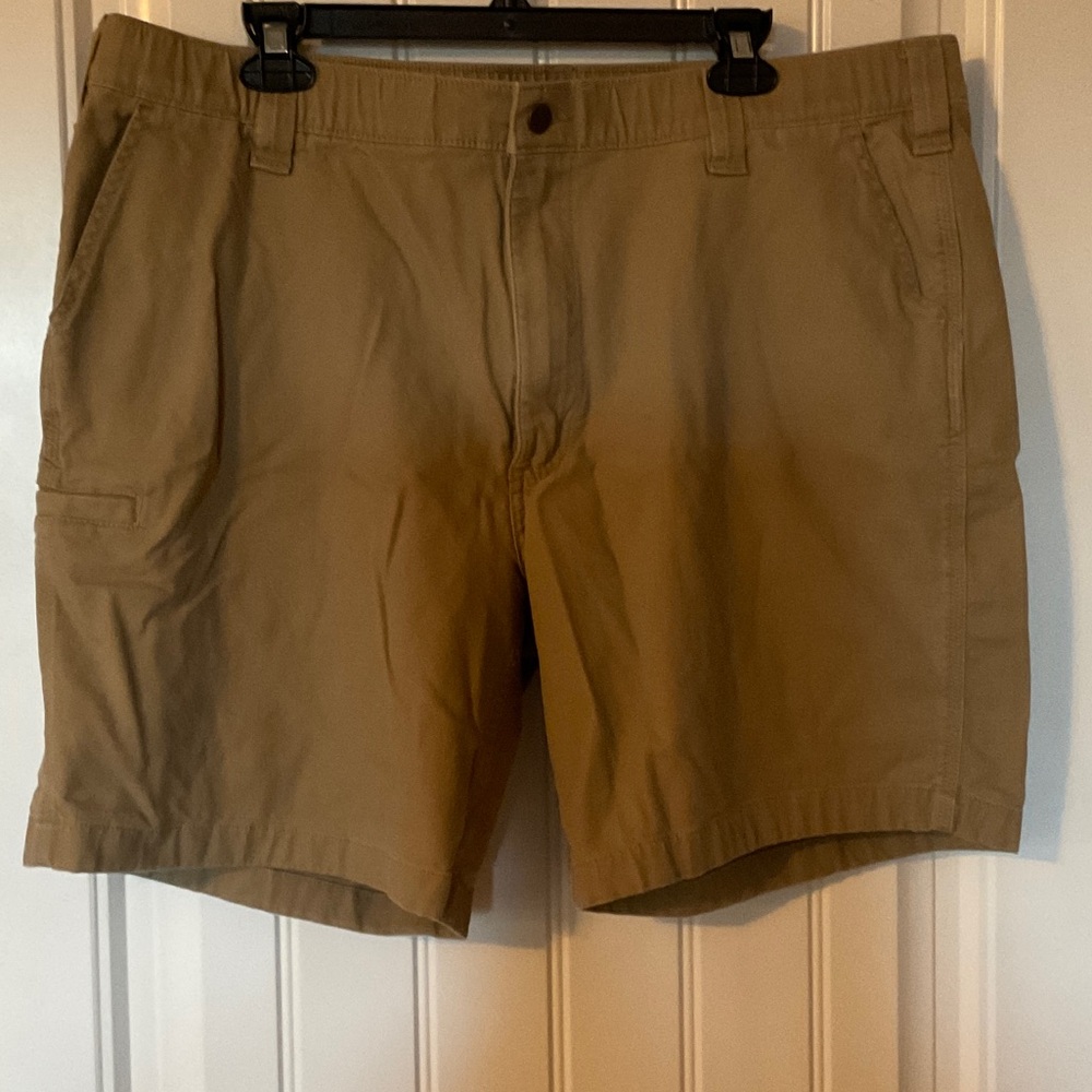Carhartt Men's Cargo Shorts in Khaki Brown